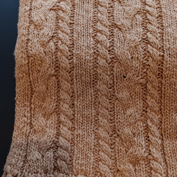Spell Yellowstone Knit Scarf in Caramel - Picture 4 of 5